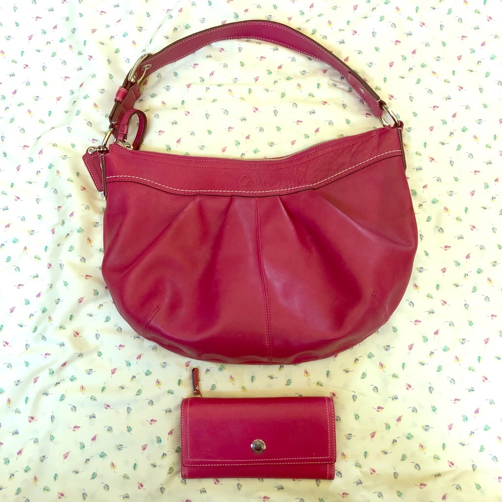 Coach hobo purse and Tori fold wallet